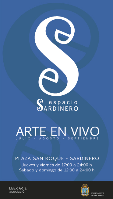 Espacio sardinero es una nueva propuesta artística en Santander con artistas trabajando en la calle Esther Lorenzo, Juan Manuel Caprara y Tomás Hoya Cicero